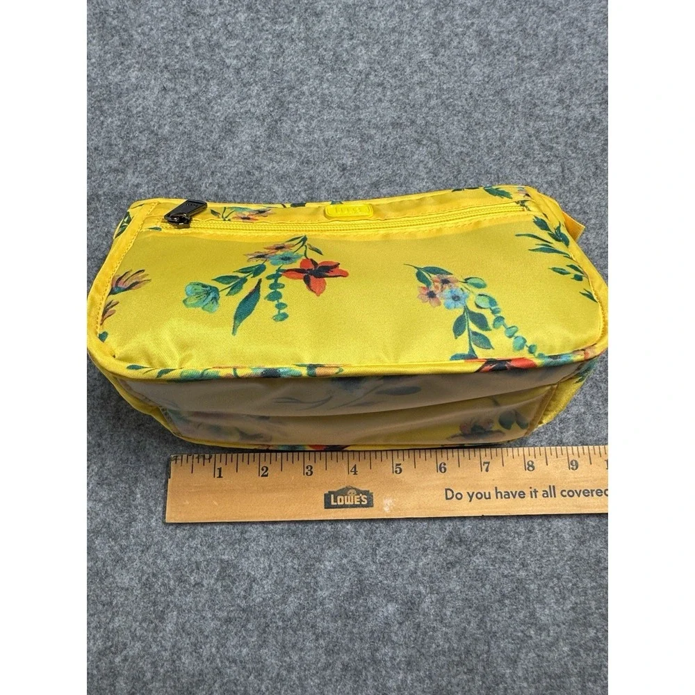 Lug Parasail Cosmetic Bag Case Flowers‎ Yellow